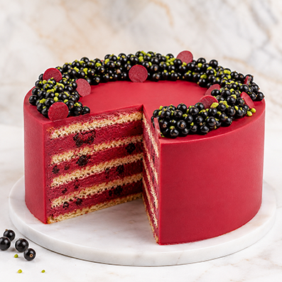 Crème de Cassis Cake